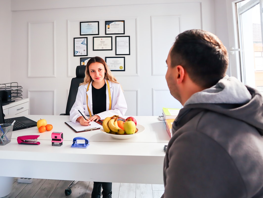 Nutricionista Funcional em consultório